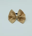 Beige-Silky-Bow-Hair-Tie