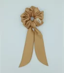 Beige-Silky-Bow-Scrunchie