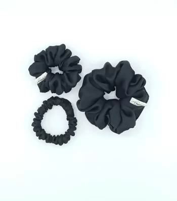 Black-Silky-Triple-Scrunchie-Pack