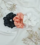 Bundle of 3 Silky Classic Scrunchies 4