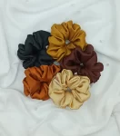 Bundle of 5 Silky Classic Scrunchies