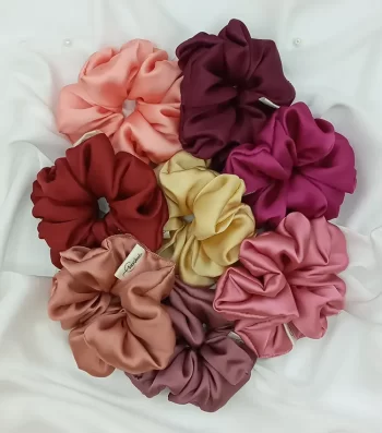 Bundle-of-8-Silky-Classic-Scrunchies