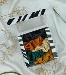 CHARISMATIC-5s – Exciting Gift Box – 5 Small Silky Scrunchies