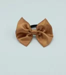 Copper-Shiny-Bow-Hair-Tie