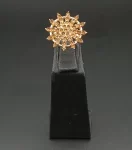 Gold Crystal Ring 1