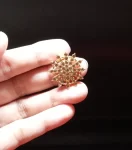 Gold Crystal Ring 1