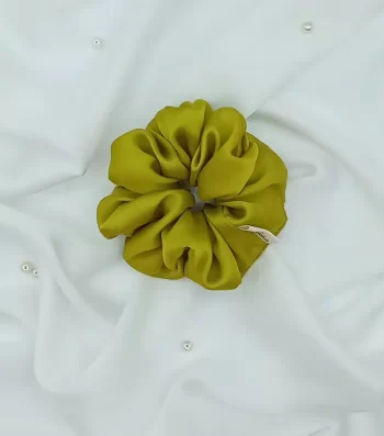 Green-Silky-Classic-Scrunchie