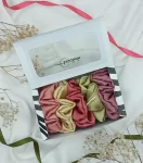 LIVELY-5c-Exciting-Gift-Self-Pamper-Box-5-Classic-Silky-Scrunchies