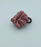 Lilac Silky Rose Hair Tie