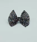 Mauve Chiffon Bow Hair Tie