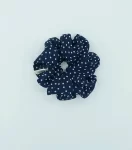 Navy-Blue-Polka-Dot-Chiffon-Classic-Scrunchie