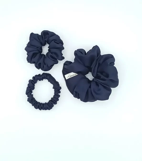 Navy-Blue-Silky-Triple-Scrunchie-Pack