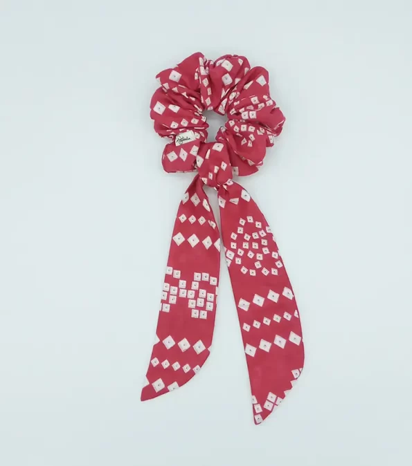 Pink-Cotton-Bow-Scrunchie