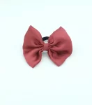 Pink-Silky-Bow-Hair-Tie-1