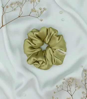 Pistachio-Green-Silky-Classic-Scrunchie