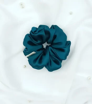 Prussian-Blue-Silky-Classic-Scrunchie