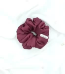 Purple Silky Classic Scrunchie