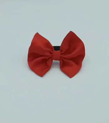 Red-Silky-Bow-Hair-Tie