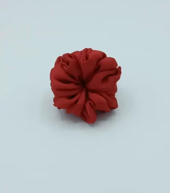 Red-Silky-Rose-Hair-Tie