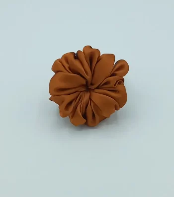 Rust-Silky-Rose-Hair-Tie