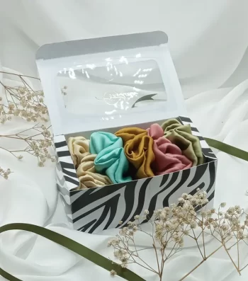 TROPICAL-5c-Exciting-Gift-Self-Pamper-Box-5-Classic-Silky-Scrunchies_a