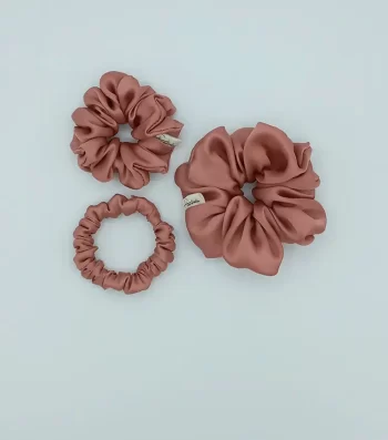 Tea-Pink-Silky-Triple-Scrunchie-Pack